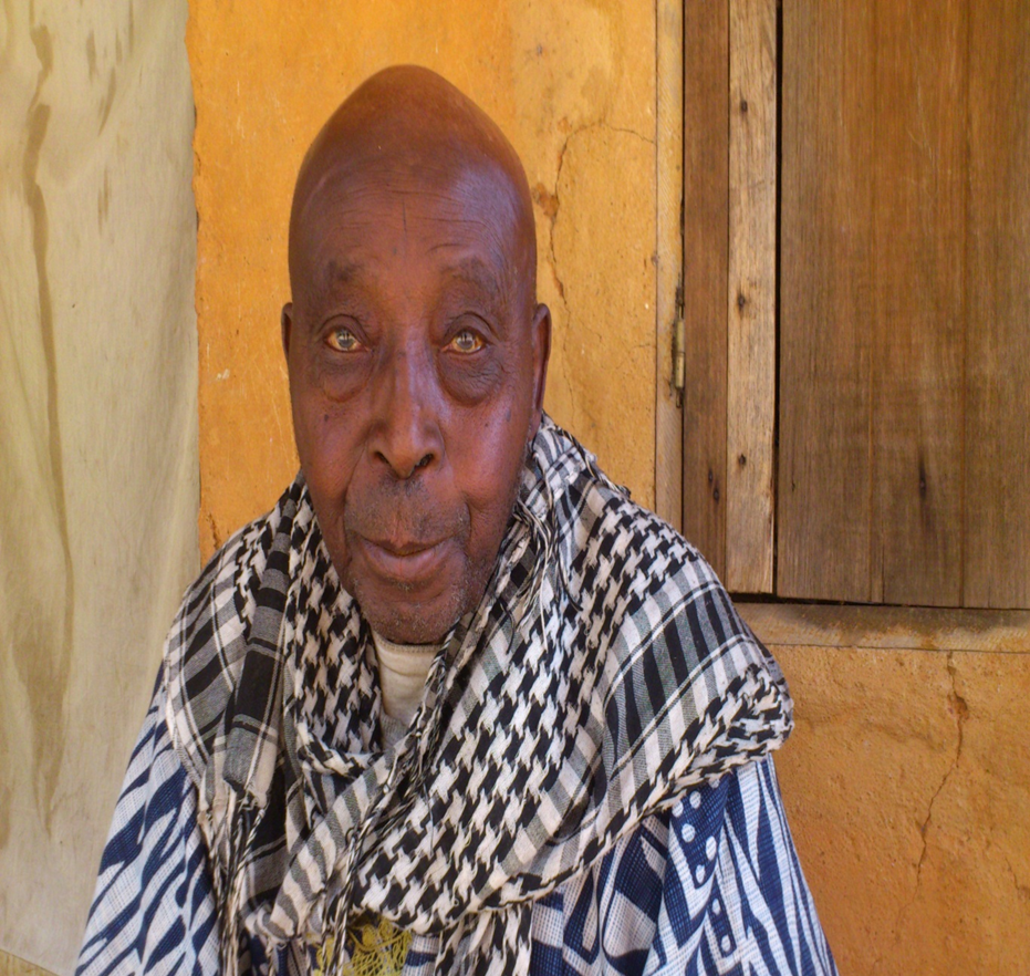 With Pa Moses is his neighbor Pa Malam, another elderly person too with eye problems.